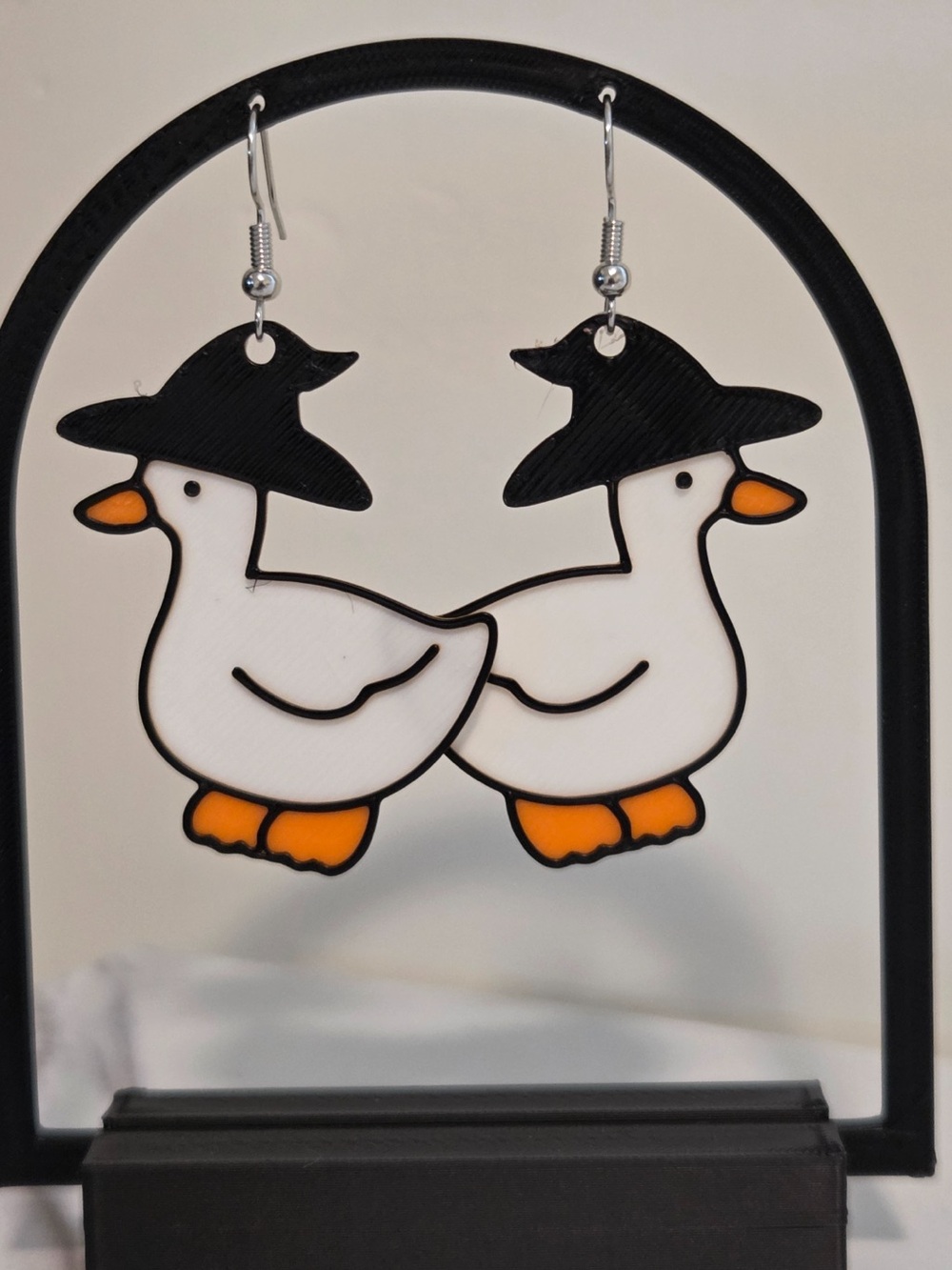 Silly Goose Witch Earrings
